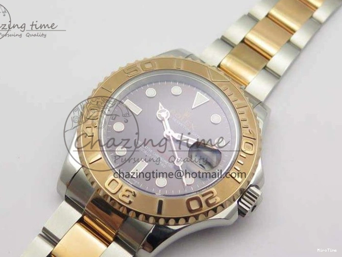 MiroTime 0122 Yacht-Master 116621 ARF 1:1 Best Edition Brown Dial On SS RG Bracelet A Affordable 3547